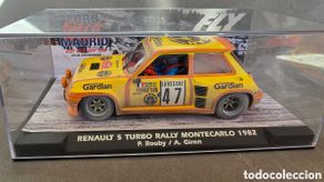 Slot Cars: Fly Renault 5 Turbo Rally Montecarlo 1982 P. Rouby efecto nieve
